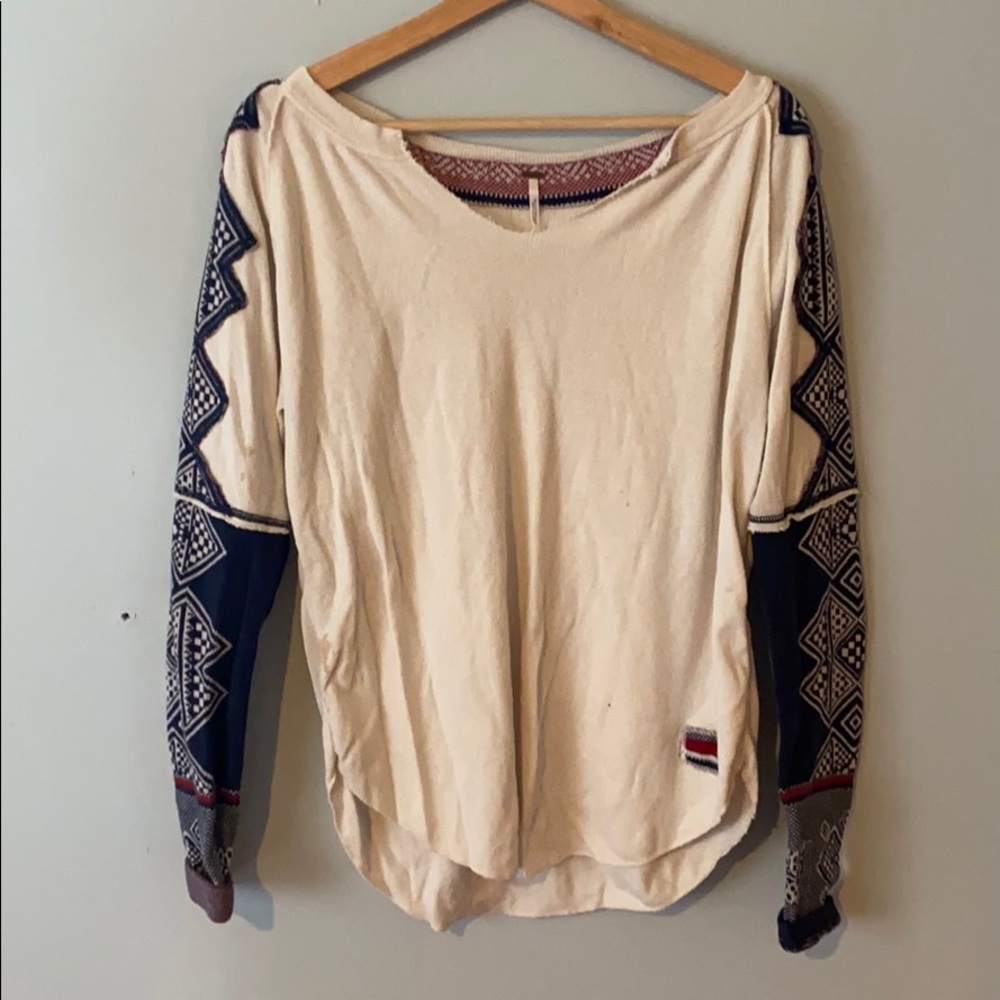 Free People Long Sleeve Tee
